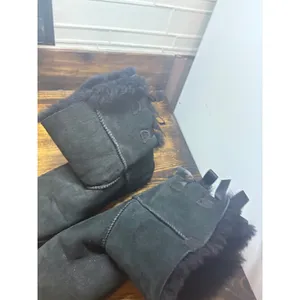 Ugg Black Bailey‎ Bow Boots Size 6 thumbnail 4
