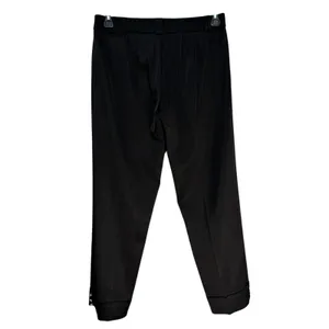 White House Black Market Black Embellished Crystal Button Ankle‎ Pants Womens 6 thumbnail 9