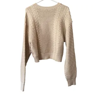 Current Air Anthropologie Women Size Medium Knit Sweater Ribbed Long Sleeve City thumbnail 2