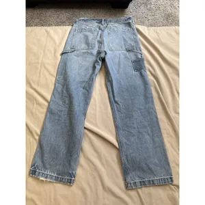 Abercrombie & Fitch Women's Authentic Rigid Baggy Cargo Carpenter Distressed 31W thumbnail 7