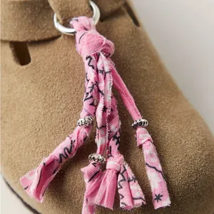 Free People Bandana Strands Micro Bag / Shoe Charm #1029 thumbnail 2