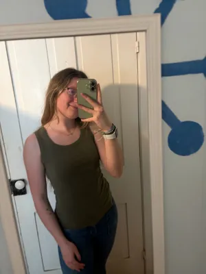 mohito basic green tank top Size L thumbnail 2