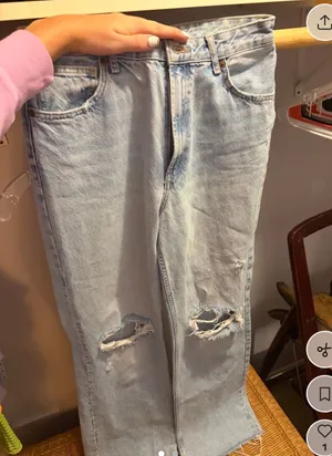 ZARA Jeans Wide-Leg High-Rise thumbnail 1