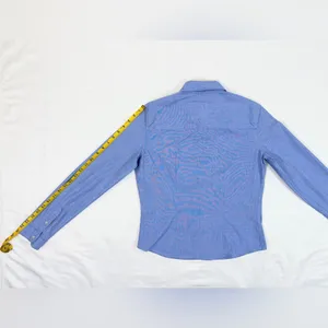 Vintage Y2K Abercrombie & Fitch Button Down Oxford Shirt - Blue Chambray - S thumbnail 7