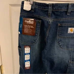 NWT Carhartt Women's Relaxed Fit Double-Front Carpenter Jeans thumbnail 5