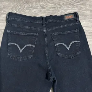 Levi's Women Black Perfectly Slimming 512 Straight Leg High‎ Rise Jeans W32 L32 thumbnail 6