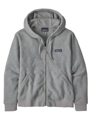 Patagonia Salt Grey Shearling Hoody Large thumbnail 1