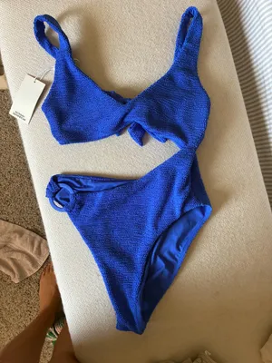 Monday Swimwear One Piece at Barthes Blue thumbnail 2