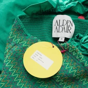 Alden Adair. Frida Ruffle‎ Smocked Midi Dress. thumbnail 4