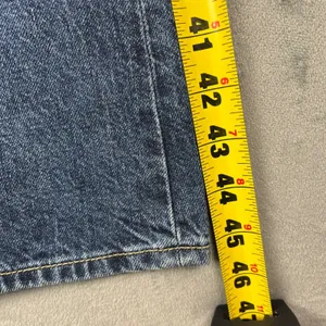 Nili Lotan Salome Wide Leg Jeans 27 Dark Wash High Rise Made in USA Cotton Denim thumbnail 3