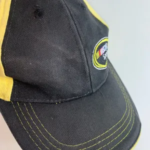 NASCAR Sprint Cup Series Hat Cap Black Yellow Gold Octagon Racing Champions thumbnail 14