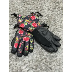 Celtek Women’s Floral Snowboard Ski Gloves Winter Insulated Size XS thumbnail 4