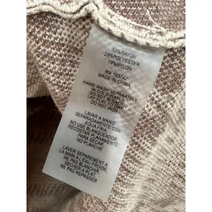 Adrienne Vittadini Brown Plaid Boxy Sweater Sz M‎ Quiet Luxury Minimal Neutral thumbnail 6