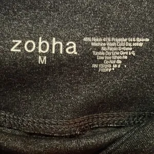 Zobha Charcoal Gray Flare Yoga Pants thumbnail 3