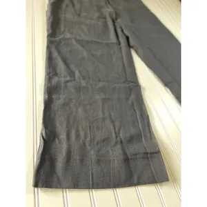 Abercrombie & Fitch Curve Love High Rise Wide Leg Linen Blend Pants Slacks 18S thumbnail 9