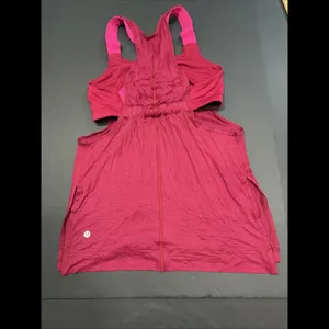Lululemon Tank Top Bra Red Pink Luxury Designer Athletic Lounge Preppy 6‎ thumbnail 12