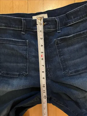 Madewell Emmy Wide-Leg Jeans Dark Wash Size 32 thumbnail 9