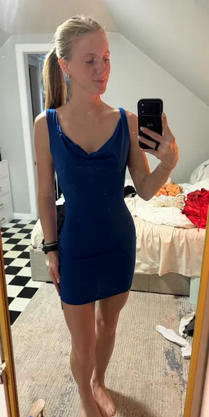 Blue Amazon Dress thumbnail 1