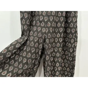by Anthropologie Women’s Somerset Jumpsuit Wide Leg Paisley Small S thumbnail 2