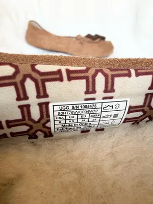 UGG Australia Lizzy Slipper Shoe Chestnut Brown Size 8 thumbnail 8