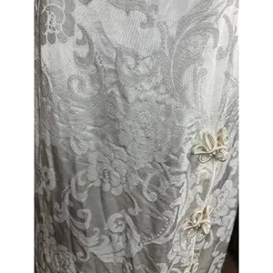 dress bodycon cream satin square neck 1990s thumbnail 8