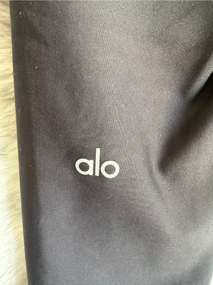 473. Alo High-Waisted Black Leggings small thumbnail 3