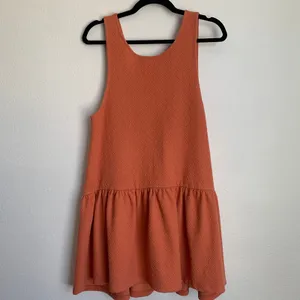 Free People Easy Street Sleeveless Mini Dress in Coral‎ thumbnail 3