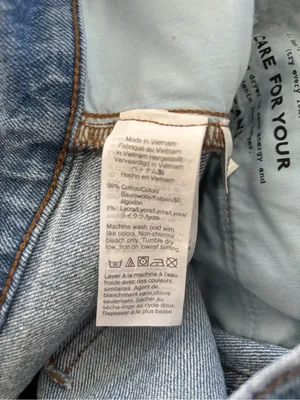 Madewell The Perfect Vintage Jean 28X25 Crop Straight Raw Edge Enmore Wash thumbnail 8