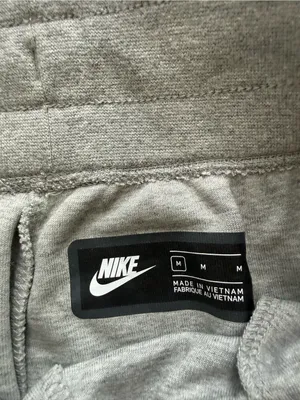 Nike Tech Gray Fleece Sweats Size Medium thumbnail 6