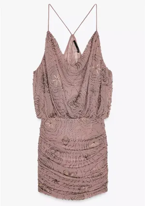 Zara Sequin Mini Dress thumbnail 3