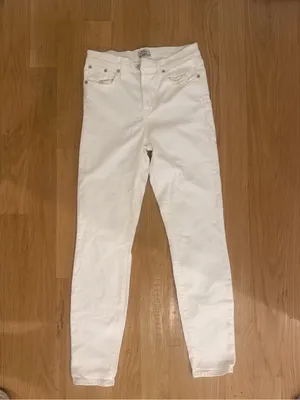 J. crew White High-Rise Skinny Jeans thumbnail 2