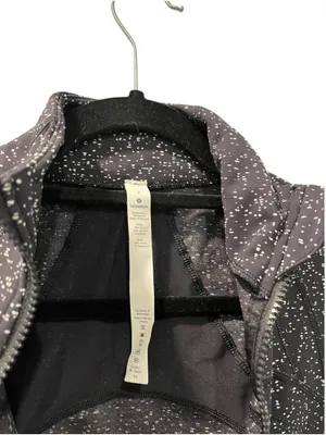 Lululemon Define Jacket Magnetized Jacquard Black White Speckled Luon Size 2 thumbnail 7
