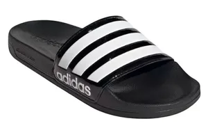 Adidas Women's Adilette Shower Slides in Black, Size 6 thumbnail 1