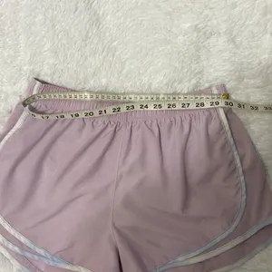 Nike Dri-Fit Women Purple Athletic Brief Lined Running Short Pants.Size-… thumbnail 2
