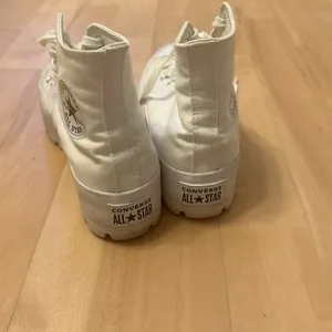 Converse White  Hightop Platforms thumbnail 4