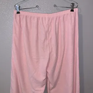 Pinkk Comfy pink cheetah print stretchy plush pajama pants thumbnail 5