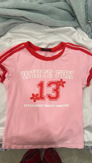 White fox baby tee coastal and cute 13 thumbnail 3