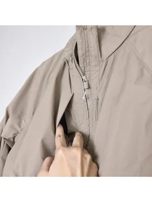 Athleta Open Road Shell Jacket XS Brownstone Beige Utility Water Repellent thumbnail 11
