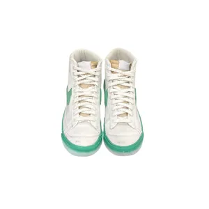 Nike Shoes Blazer Mid '77 "Chenille Swoosh White Green Fade" Sneakers Size 9 thumbnail 2