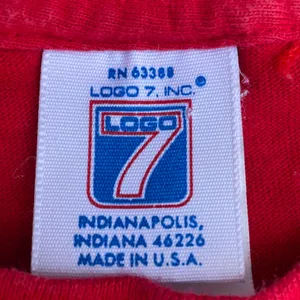 Ohio State University Vintage 90s Buckeyes Red Graphic T-shirt thumbnail 5