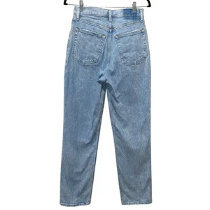 Abercrombie Fitch Curve Love 90s Straight Sz 6/28 Ultra High‎ Rise Jeans Blue thumbnail 2