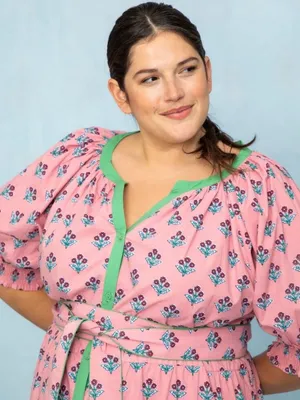 Printfresh x Pencil & Paper Co. Vineyard Walks Dress in Triple Crown thumbnail 2