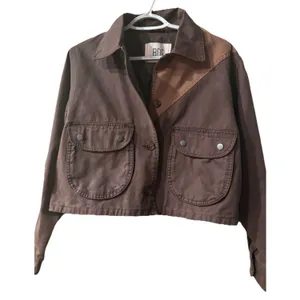 BDG Jacket Women's Medium Brown Luca Canvas Heavyweight Workwear Zip NEW $109 thumbnail 3