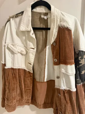 12th Tribe Jacket Corduroy, Camo & White thumbnail 4
