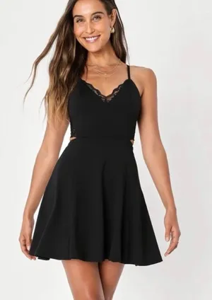 Lulus Mini Dress Lace thumbnail 1