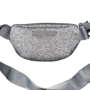Dagne Dover Ace Fanny Pack Unisex S/M Heather Grey Good Neoprene Waist Bag thumbnail 11