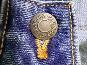 Old Navy Women’s Jeans Size 26 Kicker Boot Cut Mid Rise Stretch Blue Denim NWT thumbnail 6