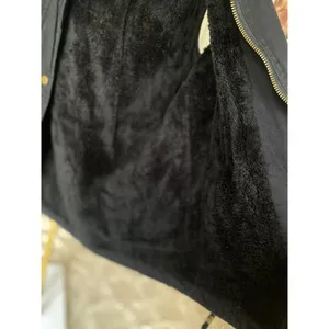 Zenana Outfitters Hooded Vest Black Utility Sherpa‎ Lined Streetwear Layers Boho thumbnail 11