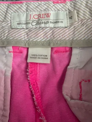 J crew hot pink shorts thumbnail 2