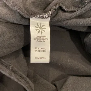 Athleta Black Ribbon Wrap Tulip Midi Skirt Small thumbnail 5